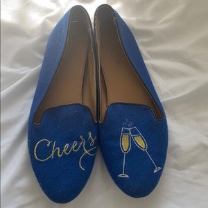 JCrew Cheers Smoking Loafers
